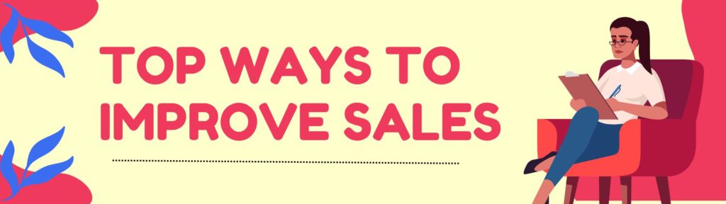 best ways to improve sales