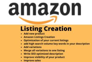Amazon Product Listing Services