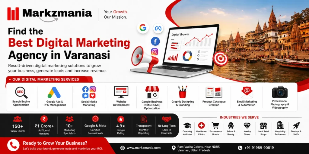 Find the Best Digital Marketing Agency in Varanasi