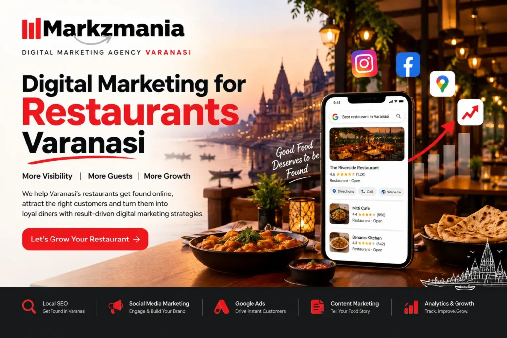 Digital Marketing for Restaurants Varanasi